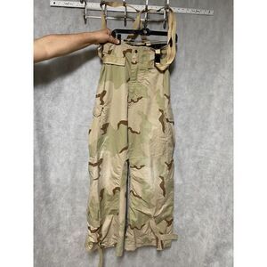 Military Chemical Protective NFR‎ Overgarment Pants Medium Long Desert Camo Army